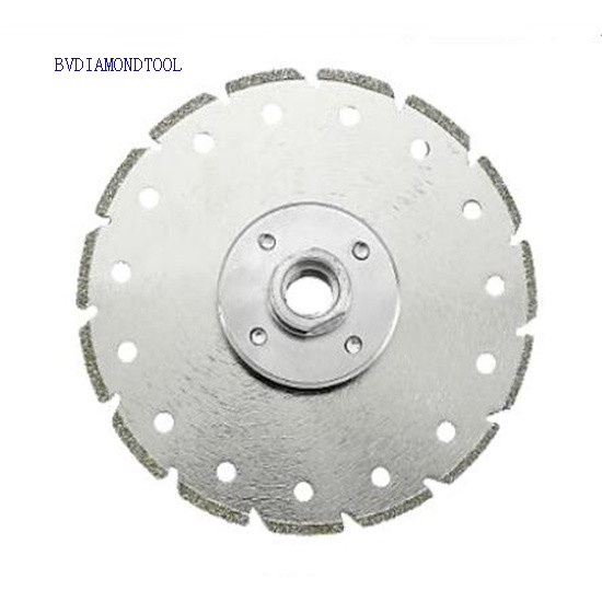 Electroplated Diamond Blade Single Side Lattice Site Coated and Cooling Hole