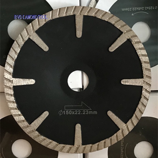 Turbo T Concave Blades For Stone